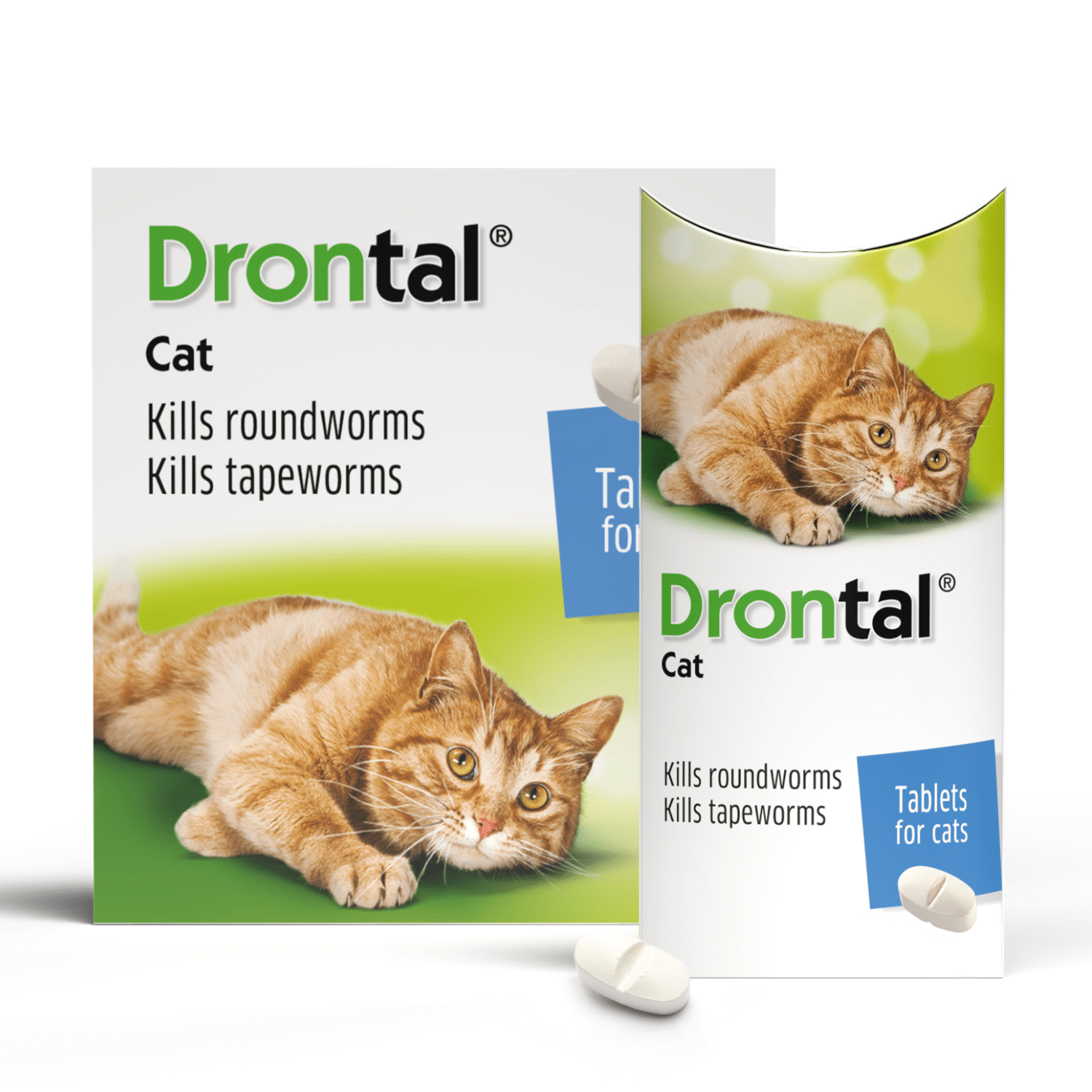 Drontal Cat Wormer Tablets Worming for Cats Convenient for cats